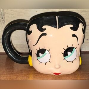 Cute 🥰 Betty Boop 3D Figure Mug Vintage Ceramic Character 16oz Mug - New